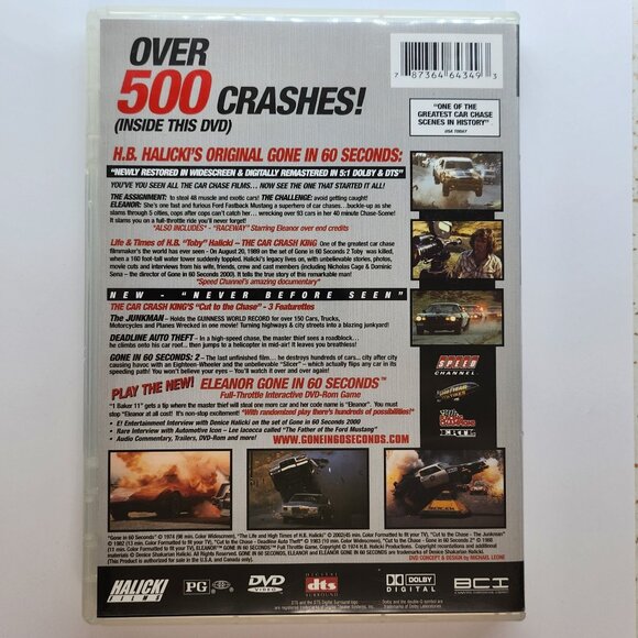 Gone in 60 Seconds DVD Movie - Picture 3 of 4